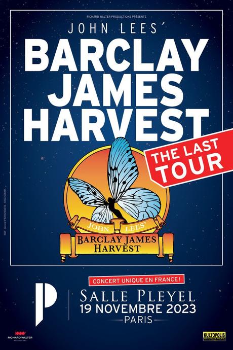 Barclay James Harvest  - Concert The Last Tour - A la Salle Pleyel le 19/11/2023 !