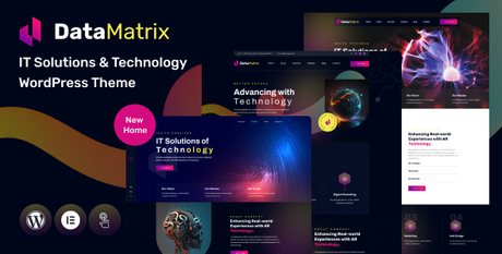 DataMatrix |  Thème WordPress pour solutions et technologies informatiques