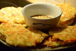 Pancakes coréens aux légumes