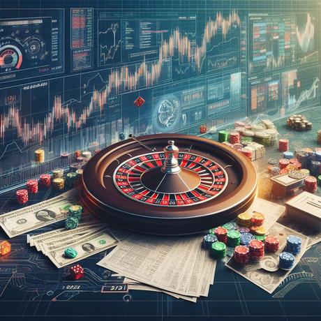 A roulette and the stock market