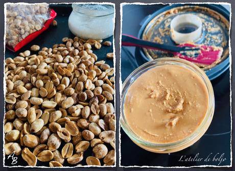 Beurre de cacahuètes maison (Peanut butter)