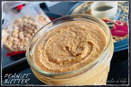 Beurre de cacahuètes maison (Peanut butter)