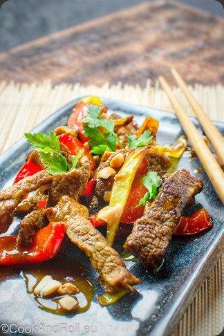 Boeuf saté (satay)