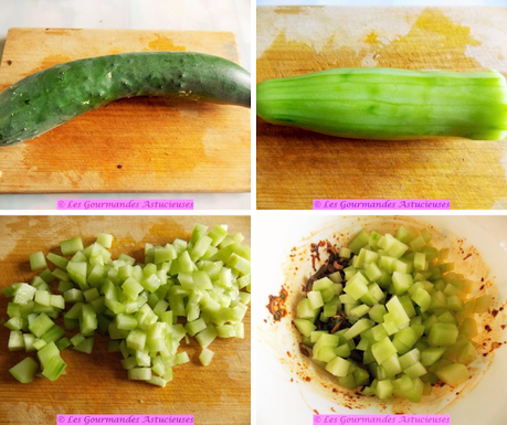 Salade de concombre au gingembre japonais Mogia (Vegan)