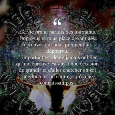 Des épreuves Des épreuves