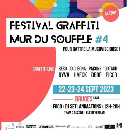 Festival Graffiti MUR DU SOUFFLE 2023