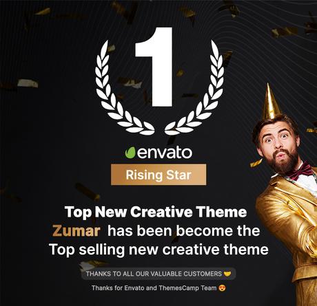 Zumar – Thème WordPress Elementor créatif et polyvalent desc