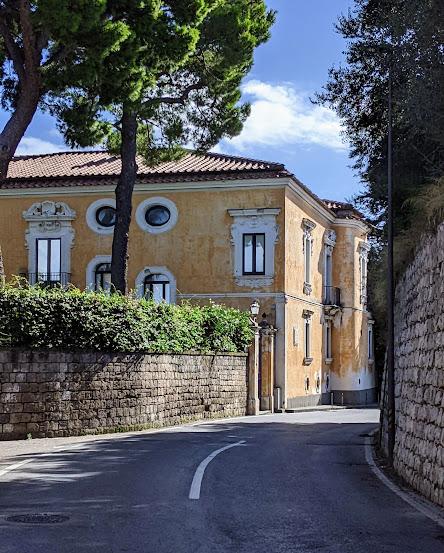 La maison où résida Maxime Gorki à Capo di Sorrento
