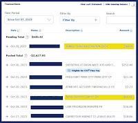 Une bizarrerie des cartes de crédit