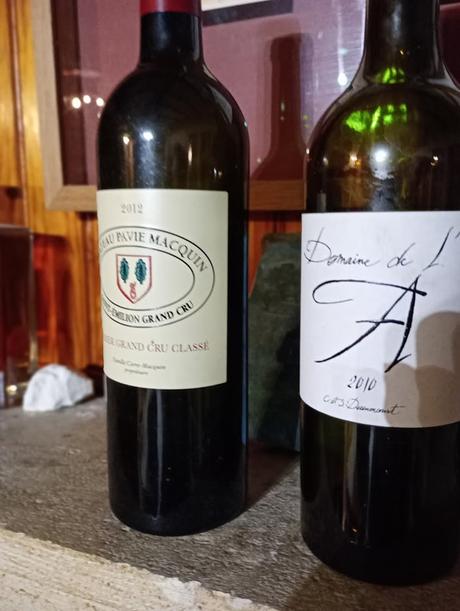 Saint Emilion : Pavie Macquin 2012, Castillon-Côtes de Bordeaux : Domaine de l'A 2010 IMG_20231027_203930_PORTRAIT