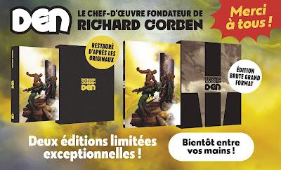 DEN : UNE OEUVRE MAJEURE DE RICHARD CORBEN CHEZ DELIRIUM