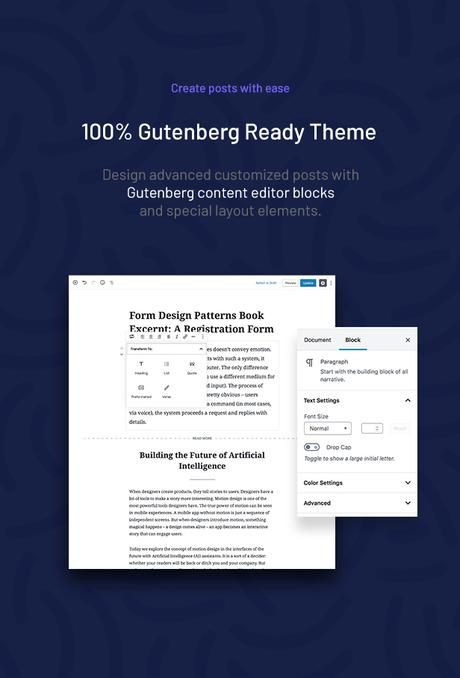 Saxon – Thème WordPress pour blogs et marketing de magazines à contenu viral Description
