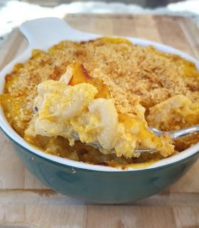 Macaroni au fromage et à la courge butternut