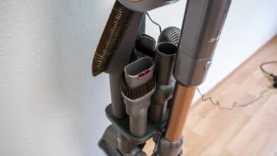 Aspirateur JIMMY H9 Pro lors du test – la puissance d’aspiration de 25 000 Pa est impressionnante
