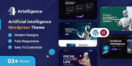 Artelligence |  Thème WordPress pour l’IA et la robotique