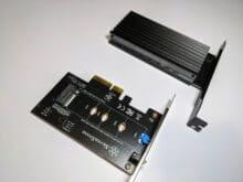 SilverStone ECM21-E et ECM24-ARGB – Adaptateur NVMe-SSD vers PCIe x4 en revue