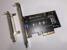 SilverStone ECM21-E et ECM24-ARGB – Adaptateur NVMe-SSD vers PCIe x4 en revue