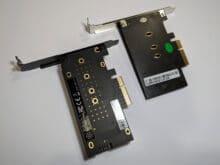 SilverStone ECM21-E et ECM24-ARGB – Adaptateur NVMe-SSD vers PCIe x4 en revue