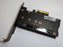 SilverStone ECM21-E et ECM24-ARGB – Adaptateur NVMe-SSD vers PCIe x4 en revue