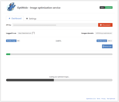 2019 12 03 10 40 05 Optimole ‹ Dernières technologies — WordPress