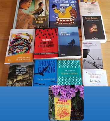 Bilan de lecture octobre 2023
