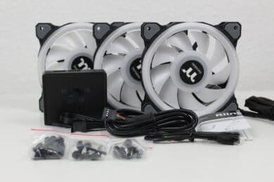 Test du Thermaltake Riing Quad 12 RGB – beaucoup de RVB et beaucoup de performances ?