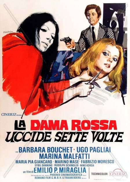 La dame rouge tua 7 fois: un beau giallo gothique