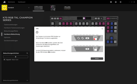 K70 RGB TKL Champion Series : Le prochain petit clavier de Corsair