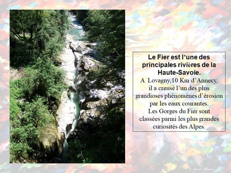 La France - Les gorges du Fier