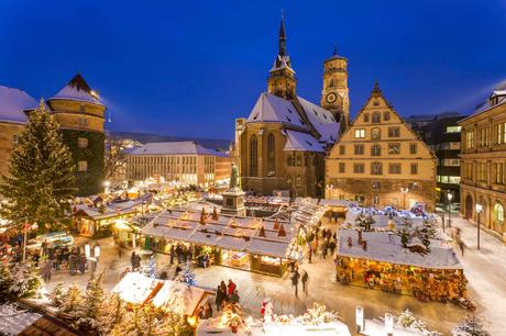 Stuttgart Christmas Market. Photo by westend61 via Envato Elements