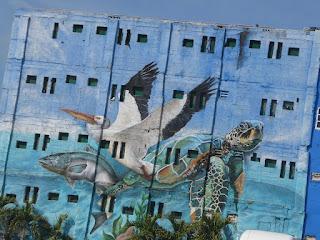 Puerto Progreso; le plus long quai du monde, des dinosaures et Sylvester Stallone