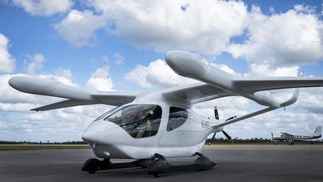 La semaine de la technologie, du 6 au 10 novembre 2023 Avion de démonstration Beta eVTOL