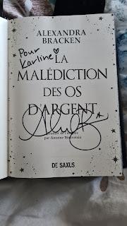La malédiction des os d'argent #1 de Alexandre Bracken