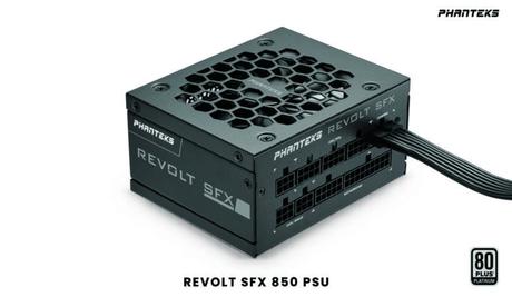 CES 2023 : Phanteks présente de nouveaux boîtiers, alimentations, ventilateurs et plus encore Phanteks Revolt SFX 850 Édition Platine