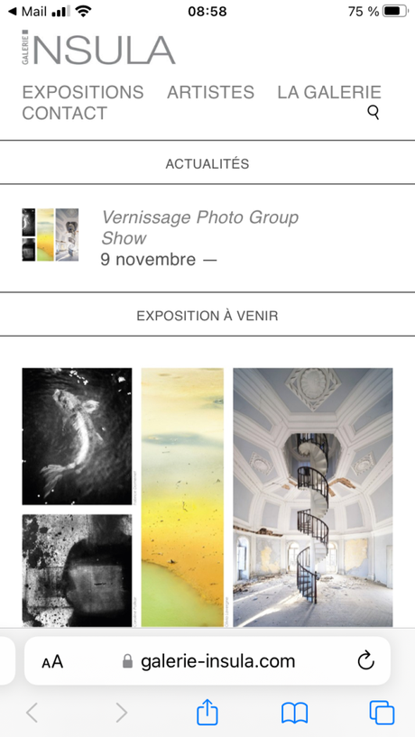 Galerie Insula : Photo Group Show – à partir du 9 Novembre 2023.