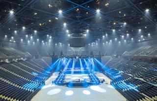 L'Accor Arena à Paris, classée 2e salle de spectacle au monde après le Madison Square Garden, à New York