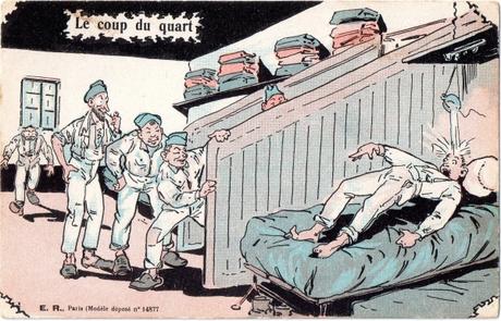 cartes postales,militaires,guerre,1906,1914,1918,histoire,humour
