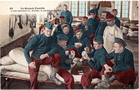 cartes postales,militaires,guerre,1906,1914,1918,histoire,humour