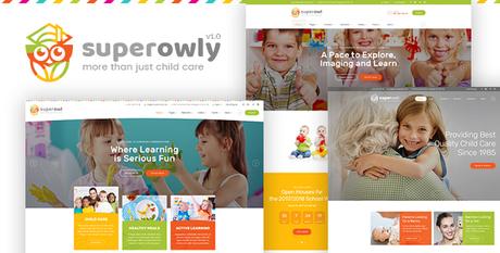 SuperOwly – Thème WordPress pour enfants