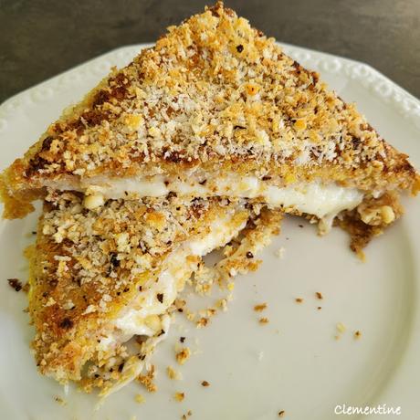 Mozzarella in carrozza façon cacio e pepe de Simone Zanoni Mozzarella in carrozza façon cacio e pepe de Simone Zanoni