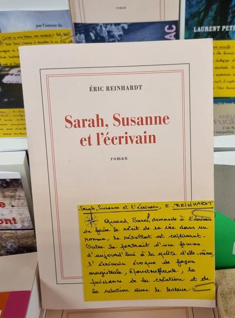 Sarah, Susanne et l’écrivain