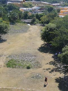 Les vestiges d'Izamal, ancienne cité Maya