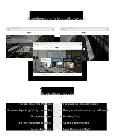 Parker – Vitrine créative WordPress Parker - Vitrine créative WordPress - 4
