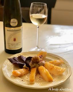 Oser un haddock avec un Pinot Gris Vendanges Tardives
