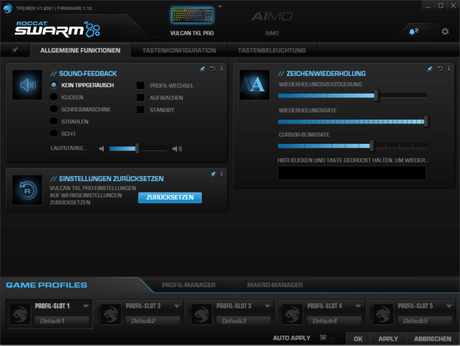 ROCCAT Vulcan TKL Pro – Le petit clavier à la perfection ? ROCCAT Vulcan TKL Pro – Le petit clavier à la perfection ?