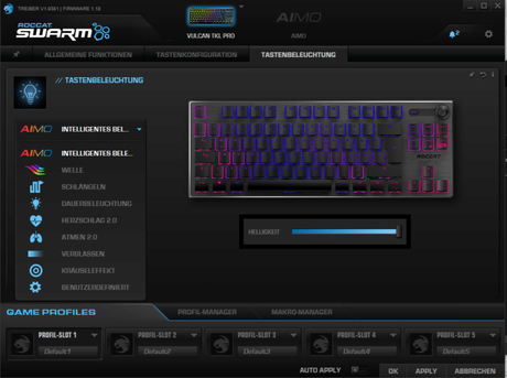 ROCCAT Vulcan TKL Pro – Le petit clavier à la perfection ? ROCCAT Vulcan TKL Pro – Le petit clavier à la perfection ?