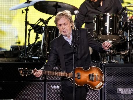 Paul McCartney en concert au Foro Sol au Mexique (photos)