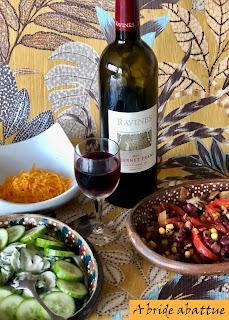 Mon chili con carne avec un Cabernet franc vendangé dans l'Etat de New-York