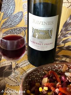 Mon chili con carne avec un Cabernet franc vendangé dans l'Etat de New-York