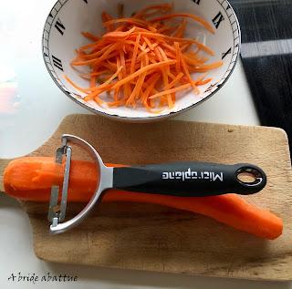 J'ai testé l’éplucheur en Y à julienne de Microplane